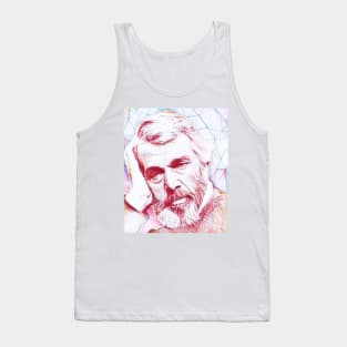 Thomas Carlyle Portrait | Thomas Carlyle Artwork Line Art Tank Top